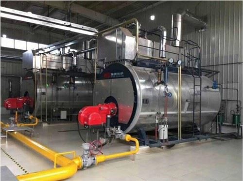 Biogasfyret kedel