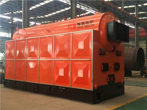 Træfyret industriel kedel